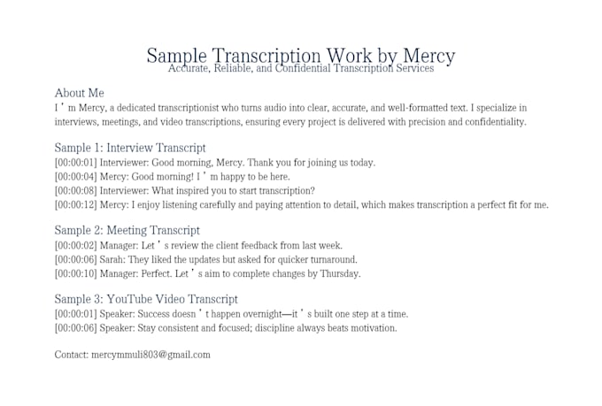 accurately transcribe your audio and video into text